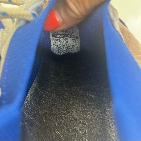 SNKR Project Crosby Sand/ Blue black suede 11 US NEW - Picture 15 of 15